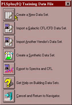 Developing a Model in the Galactic Grams PLS/IQ Environment - image4