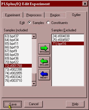Developing a Model in the Galactic Grams PLS/IQ Environment - image17