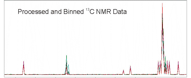 Processed C NMR Data